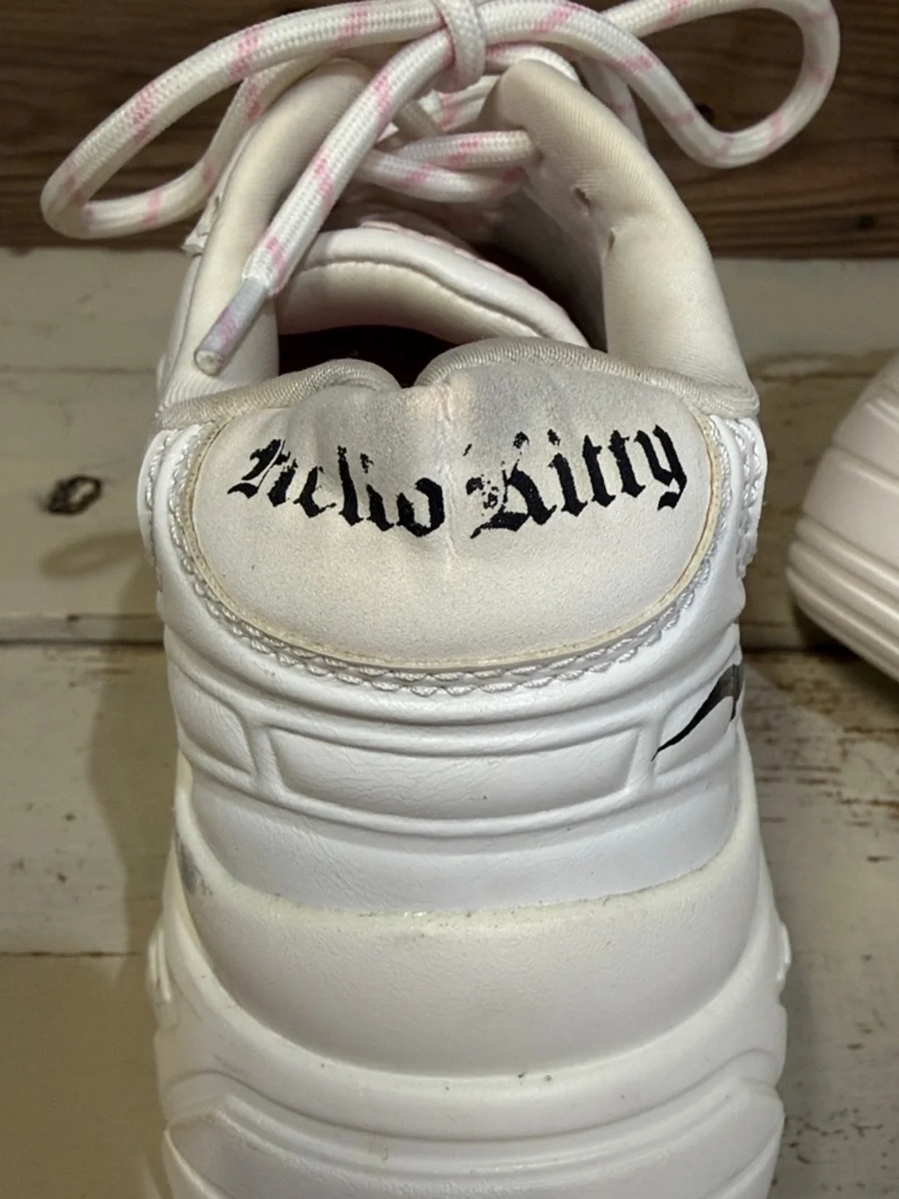 Bershka Hello Kitty Platform Sneakers
